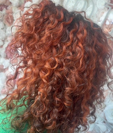 Curly Red Hair Preston