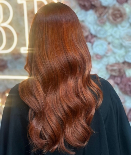 Copper hair colour Preston