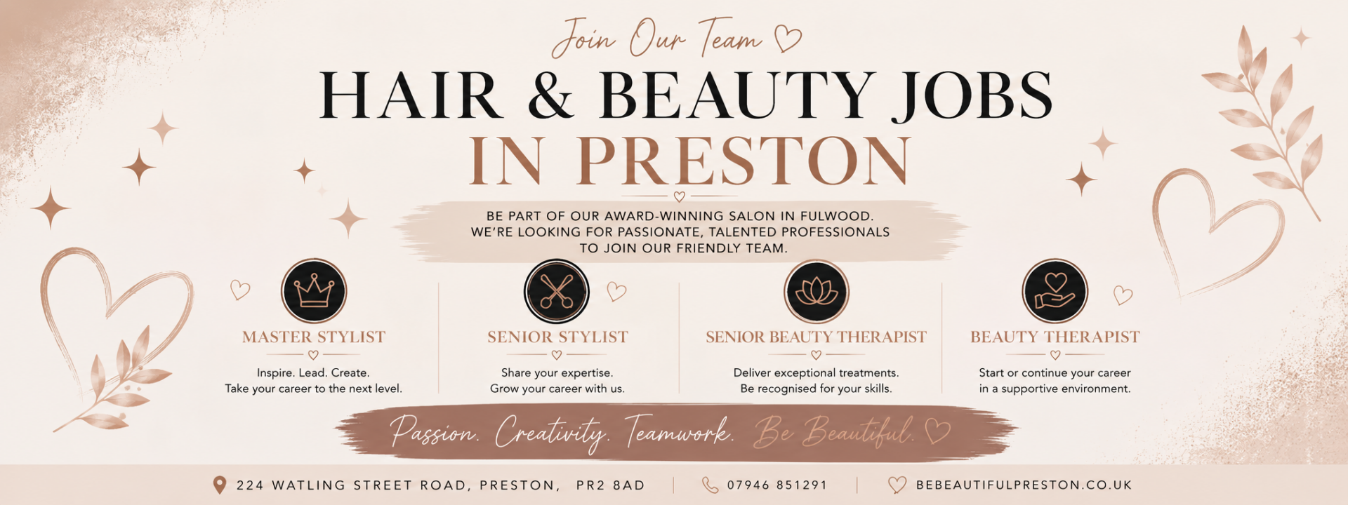 Salon JObs in Preston