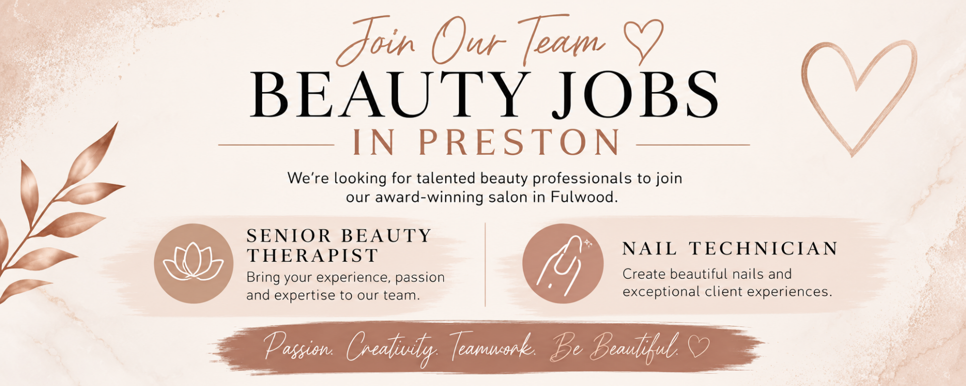 Beauty Jobs in Preston
