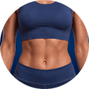 EMSCULPT body sculpting treatment for the abdomen at Be Beautiful salon in Preston.