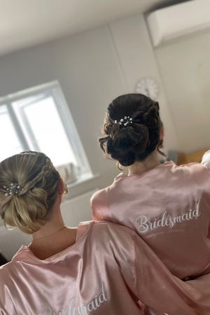 bridesmaid hair preston